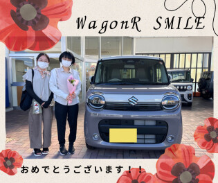 ワゴンＲスマイル納車しました！